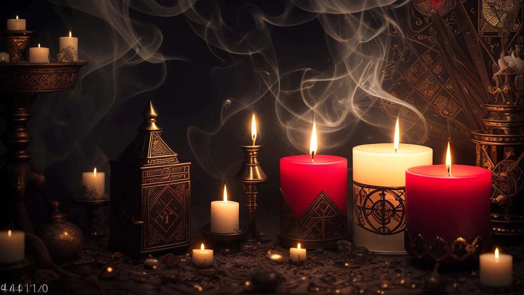 love-spell-of-tarot-cards-voodoo-doll-melted-burning-candles- (7)